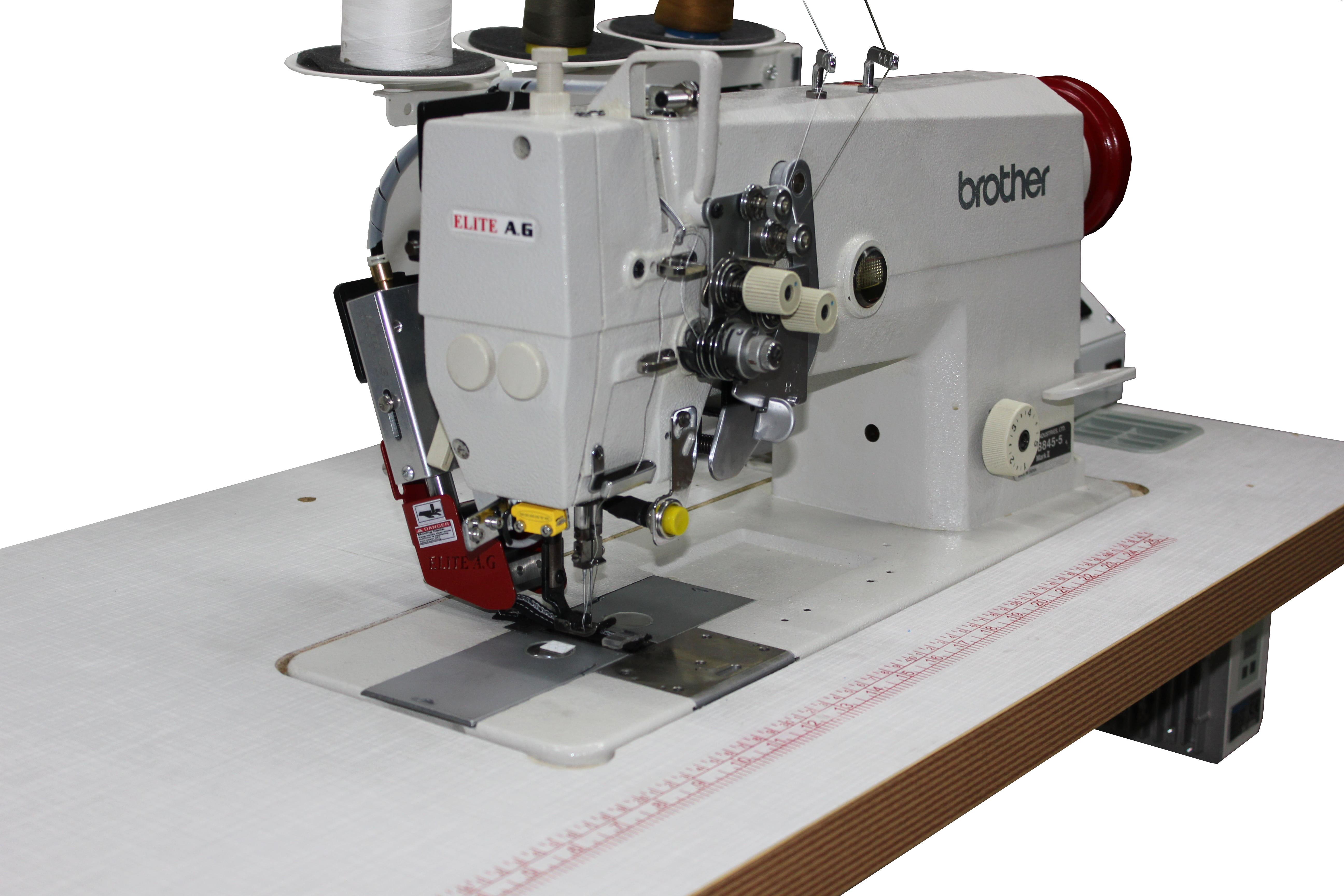 Çift İğne Bant ve İplik Kesme Sistemi