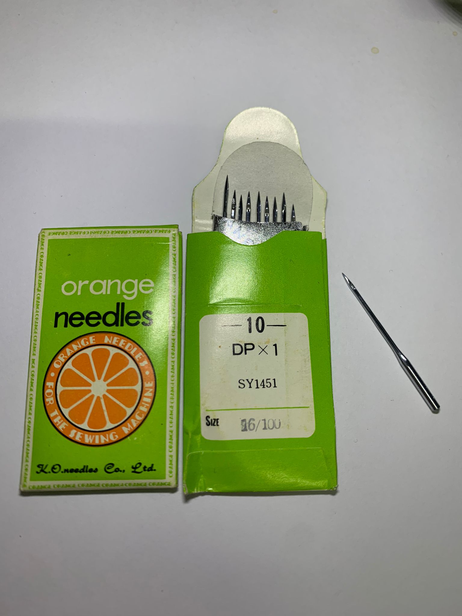 ORANGE NEEDLES - SY1451